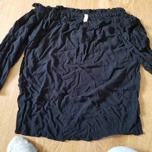 Off the shoulder shirt